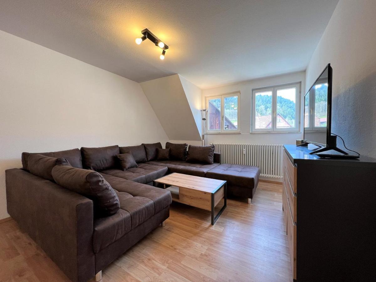 Ferienwohnung Kinzigblick - Balkon - Fuer Kinder - Mit Bettwaesche & Handtuecher Schenkenzell Luaran gambar